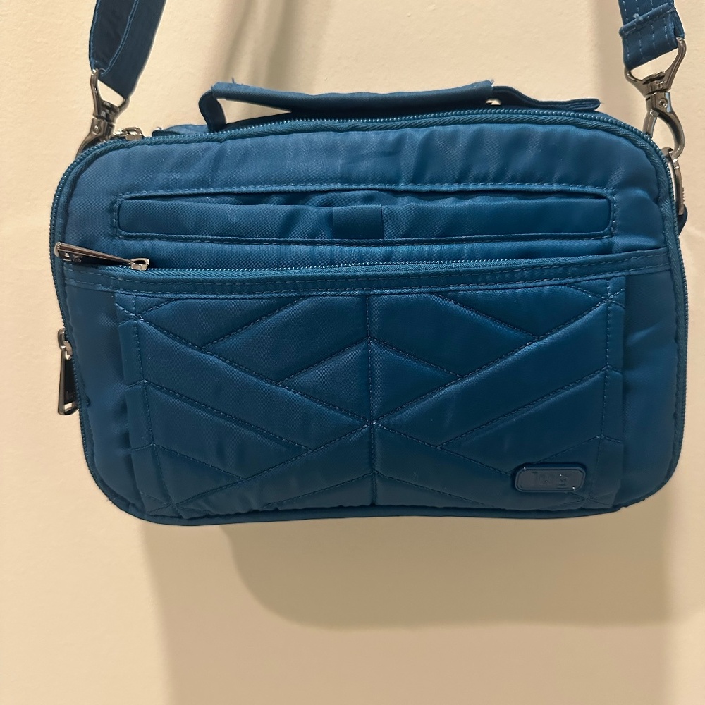 Lug Scoop 2 Crossbody Bag Purse - Ocean Blue Teal